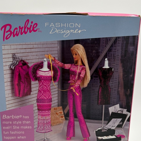 Barbie Doll Lots of Clothes Fashion Designer metallic Pink Ensemble shiny pants - Picture 6 of 12